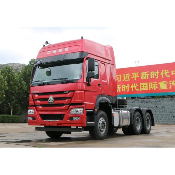 Orange Howo Sinotruk 371 Trailer Head Truck ZZ4257V3241V