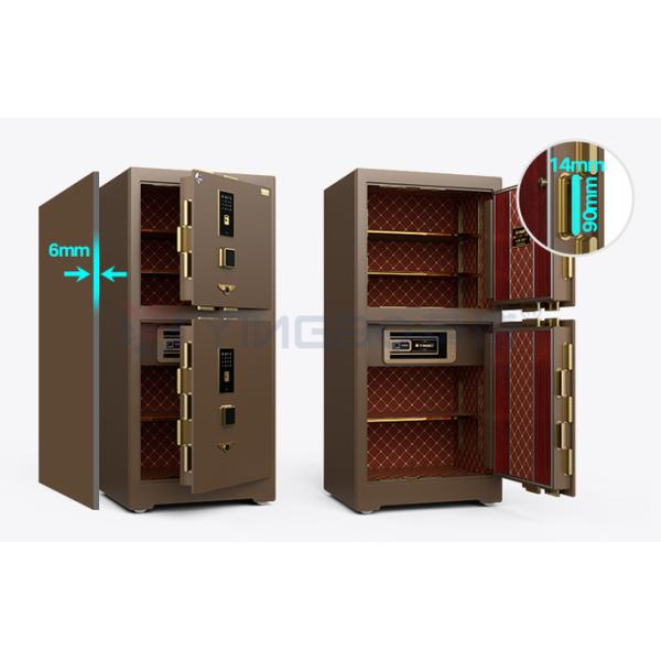 Impresión digital de acero sólido caja fuerte comercial de grado bancario biométrico H1280mm