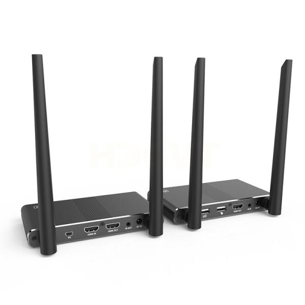 100m Extender HDMI Over Wireless Extender Support Point To Multicast Up To 4