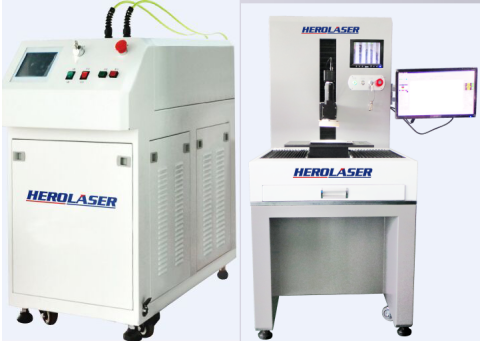 Herolaser 0.3mm Laser Beam Welding Equipment , Portable Laser Welder For Battery