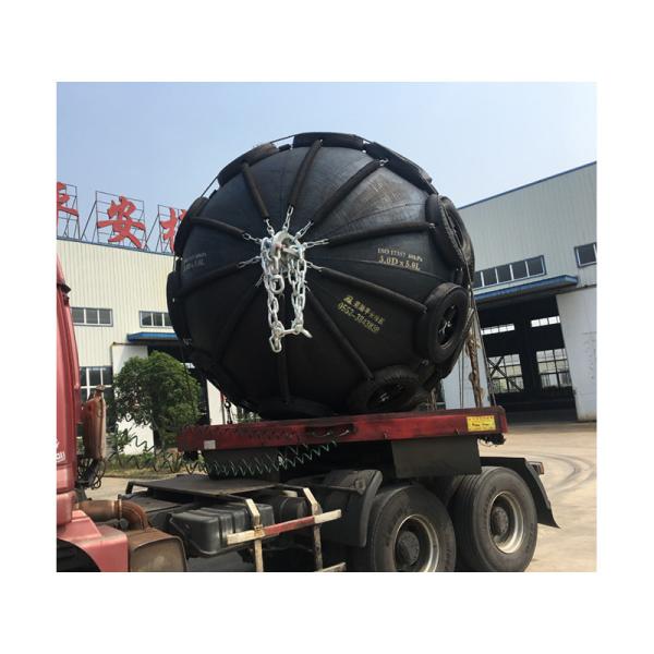 Part Fender Customized Size 50kpa 2.5X4.0m Marine Ship Docking Yokohama Type Rubber Pneumatic Fender