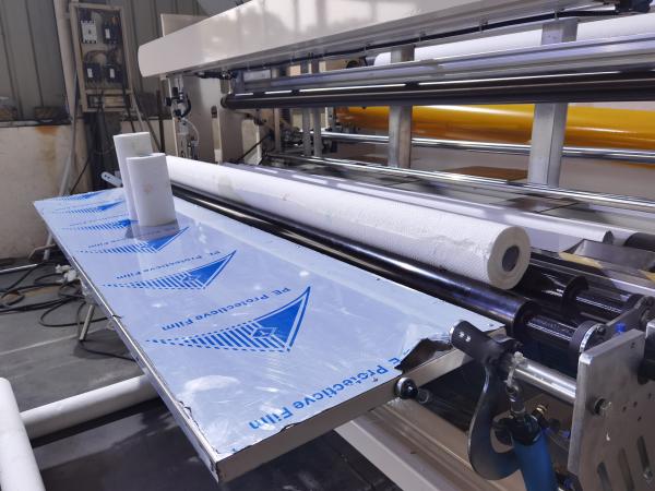 Automatic Glue Lamination Small Toilet Paper Kitchen Towel Paper Making Machine