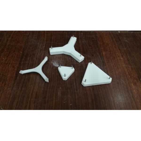 Customize Aluminum Oxide Ceramic Kiln Stilts High Temperature Resistance