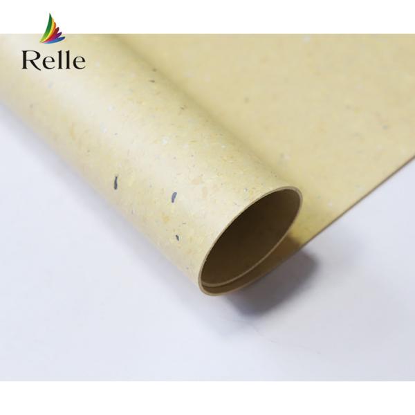 PUR revêtement Relle stock lot écologique PVC beige clair Vinyle sol antistatique pour le laboratoire