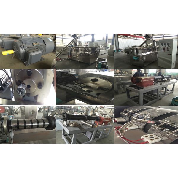 Full Automatic Pet Food Production Line Cat Kibble Dry Dog Food Pellet Processing Extruder Making Machine