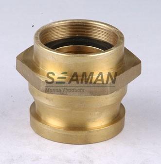 Instanteneous Adapter John Morris Fire Female Hose Coupling INST - BSP With Chain