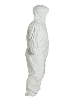 Comfortable Disposable Painters Coveralls , Dust Proof Disposable Hazmat Coveralls
