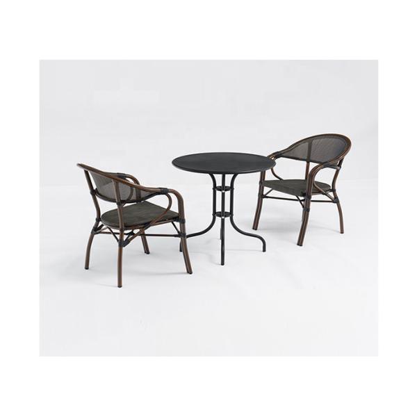 Smartly Engineered Carbon Steel Table Round Table Outdoor Furniture