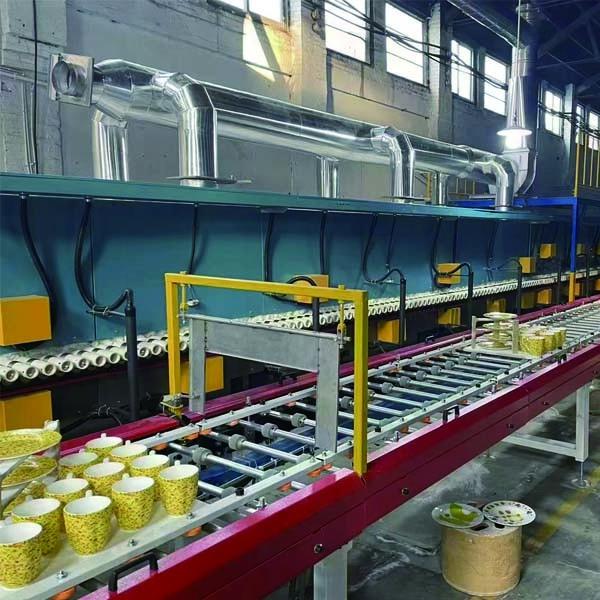3.6m 4.2m 5.8m Roller Kiln Function To Burning Ceramic Products