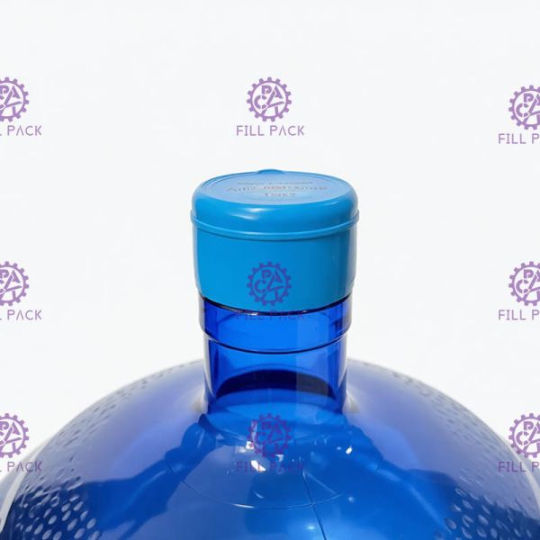 One Piece Pure Water Bucket 55mm Pe Gallon Bottle Cap With Customized Labels