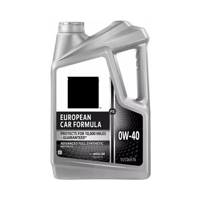 Lightweight Stackable Plastic Bottles For Engine Oil With Integrated Handle