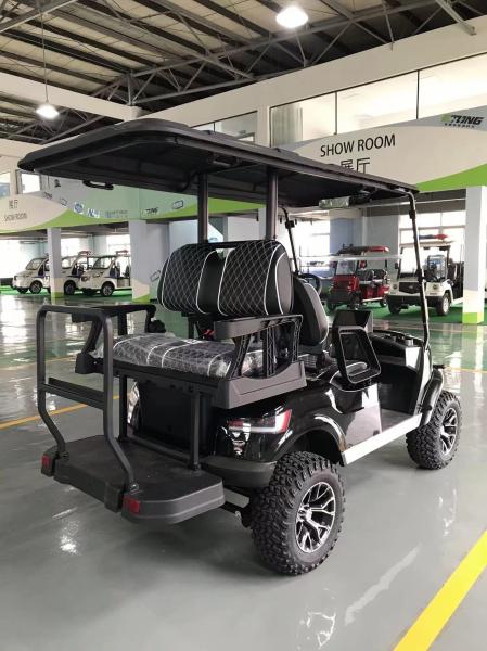 Launched Electric Golf Cart 2 2 Seater Buggy with 30-50Km/h Speed and Minimum Grand Clearance 150-200mm