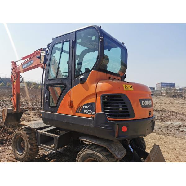 Ventilateur hydraulique d'origine Excavateur d'occasion Doosan moteur Excavateur à roue de seau 60W