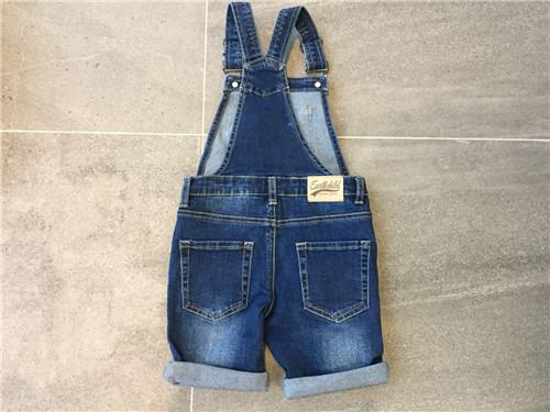 Dark Wash Kids Denim Jeans / Denim Dungarees Shorts TW81539 TW81540
