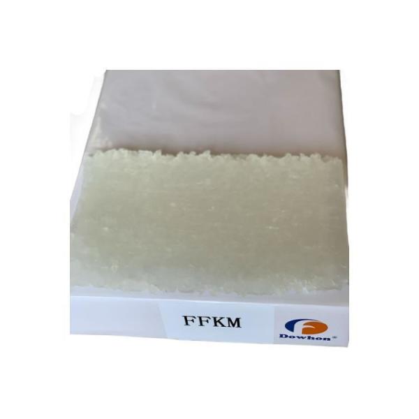 FFKM Composto com excelente resistência ao óleo Cor branca leiteira Ideal para aplicações de alta e baixa temperatura