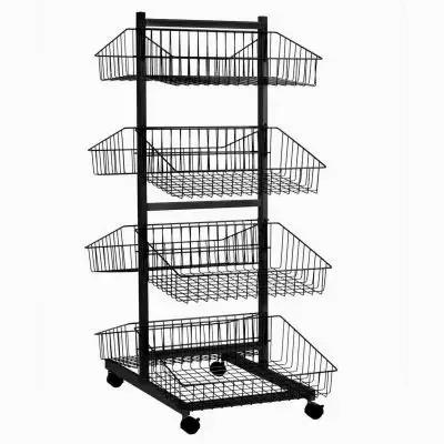 Modern Office Storage Display Steel Open Face Shelf File Cabinet