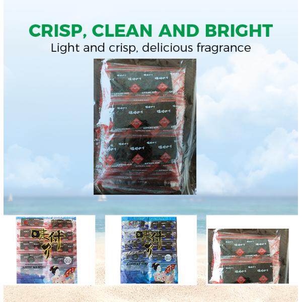 Hot Selling Seasoned Thoasted Seaweed Nori Wholesales Oem Manufacturing Seasoned Seaweed Nori Dried Seaweed Bulk