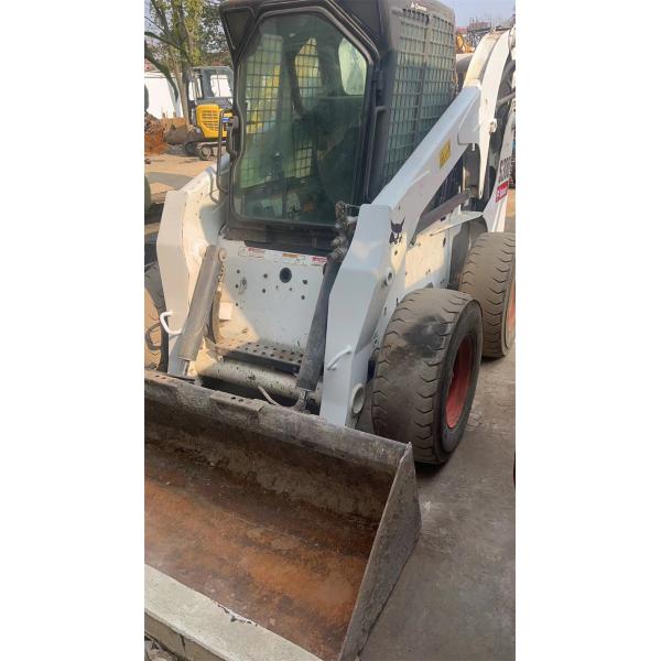 O lince S300 usou o carregador 3832kg Bobcat Skid Steer pequeno da roda