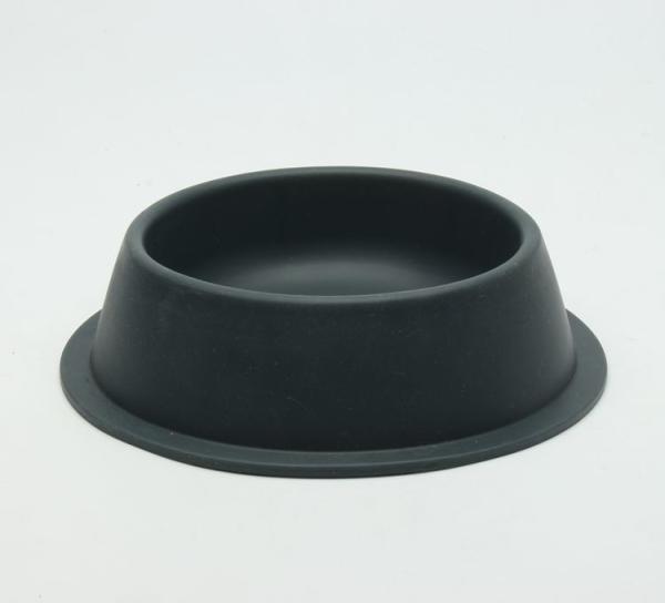 FDA Standard Red Plastic Pet Bowls / Dog Food And Water Bowl Food Grade