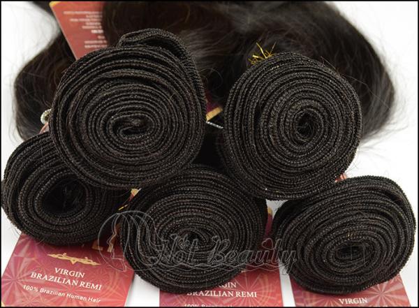Grade 5A 360 Frontal Wig Body And Deep Wave Brazilian Remy Human Hair Extensions Unprecessed