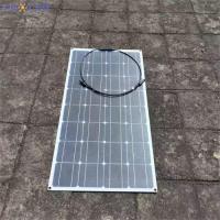 ETFE PET Modulo de painel solar flexível monocristalino de 100W