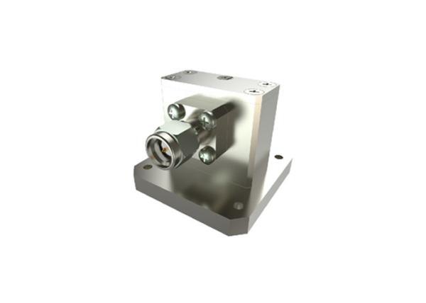 6.5GHz - 18GHz SMA Male Right Angle WRD650 Ridge Waveguide to Coaxial Adapter