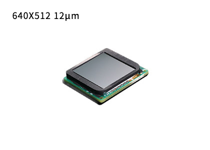 640x512 Resolution 12μm Pixel Size Uncooled Infrared Detector with Wafer Level Packaging for LWIR Thermal Imaging