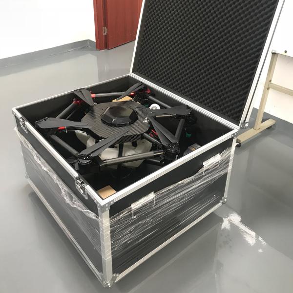 Gas Electric Hybrid 16L Unmanned Camera Drone Agricultural UAV Sprayer 5L/Min