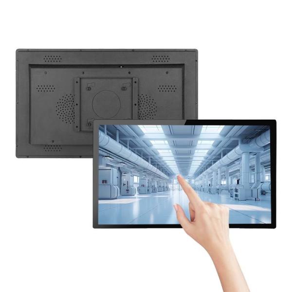 43 Inch Industrial Monitor with High Temp Alarm and Full HD Resolution for Wall-Mounted Display