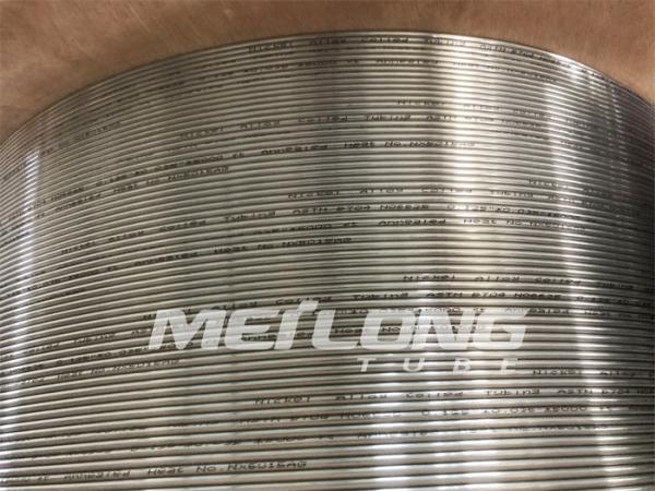 NACE MR0175 / ISO15156 SS Hydraulic Tubing  Seamless SS316L ASTM A269 Steel Tube Coil