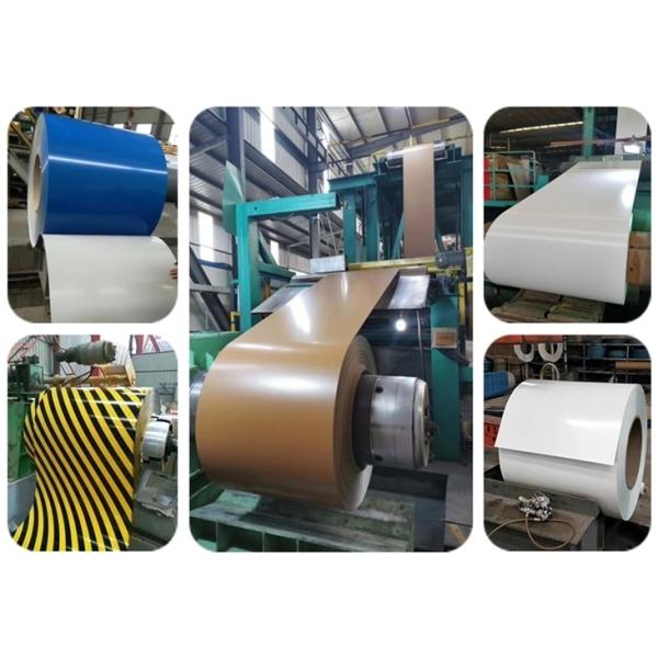 Ral2017 Ral7024 Galvanized Prepainted Steel Coil Color Coated PPGI  0.45X1250mm