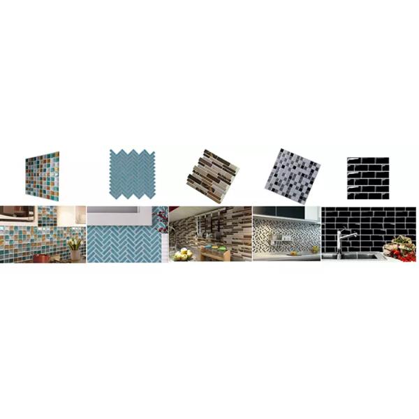 FS-6587 Antibacterial Board Christmas Pop Dust Proof Adhesive Stone Tile Facade Panels