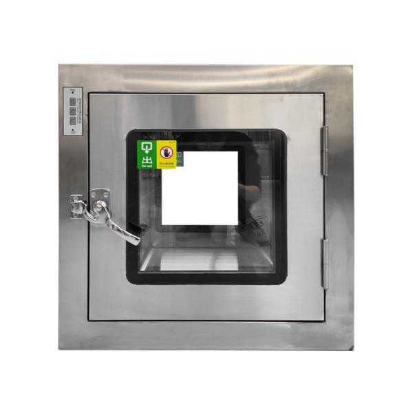 201 Stainless Steel Electronic Pass Box with Flat Door Design and 800x680x760mm Dimensions