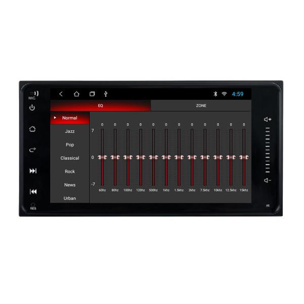 2GB + 16GB 7 polegadas Universal Car Stereo Multimedia Player com Wifi Touch Tablet para Toyota Corolla Auris Vios