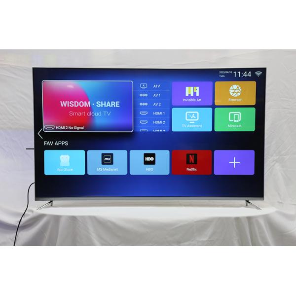 QLED LED Téléviseur à domicile Smart UHD 3D Smart TV 43 
