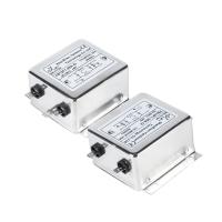 Filtre de phase d'Emi Filter High Attenuation Single de série de YB-F pour l'alimentation de l'énergie 115V/250V