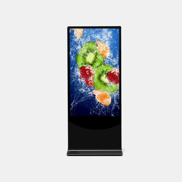 4355 Floor Standing Digital Signage with Android OS and 4K UHD Resolution for Interactive Advertising