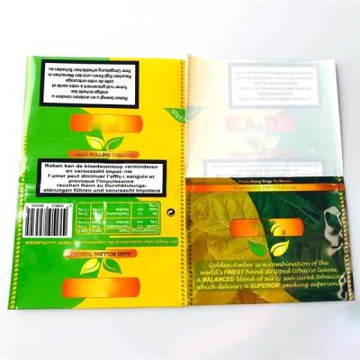 Embalagem Eco-friendly Saco de tabaco Custom Impresso Zipper 25g 50g