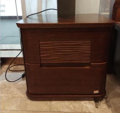 Moisture - Proof European Solid Wood Furniture Nightstand Bedside Table