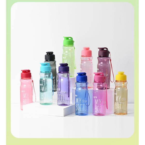 500ml Eco Friendly Clear Plastic Cup Colorful Drinking Cup with Anti-corrosion Coating