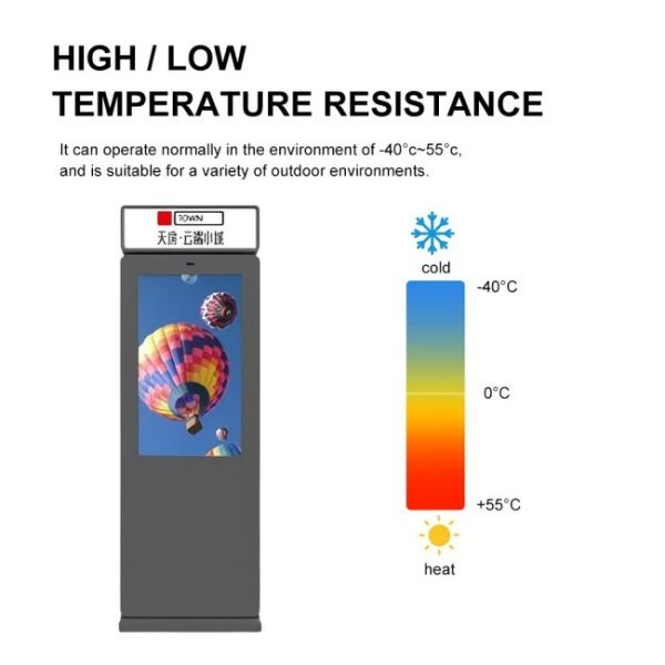 43 inch Android LCD commercial display outdoor lcd display price