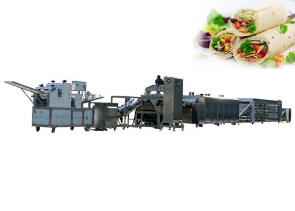 Ligne de production de tortillas entièrement automatique / pâtisserie avec système de contrôle Delta