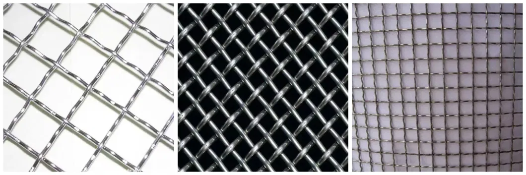 65mn 45# Manganese Steel Woven Crimped Wire Mesh