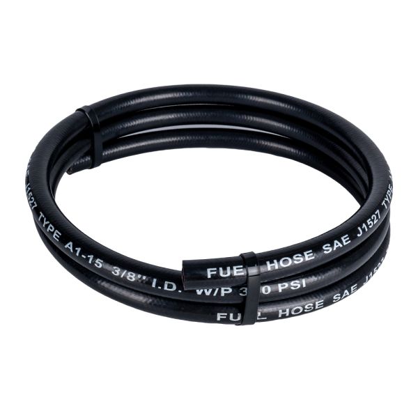 Marine Fuel Hose3/8 Synthetic Rubber Aging, Ozone, and Weathering Resistance.