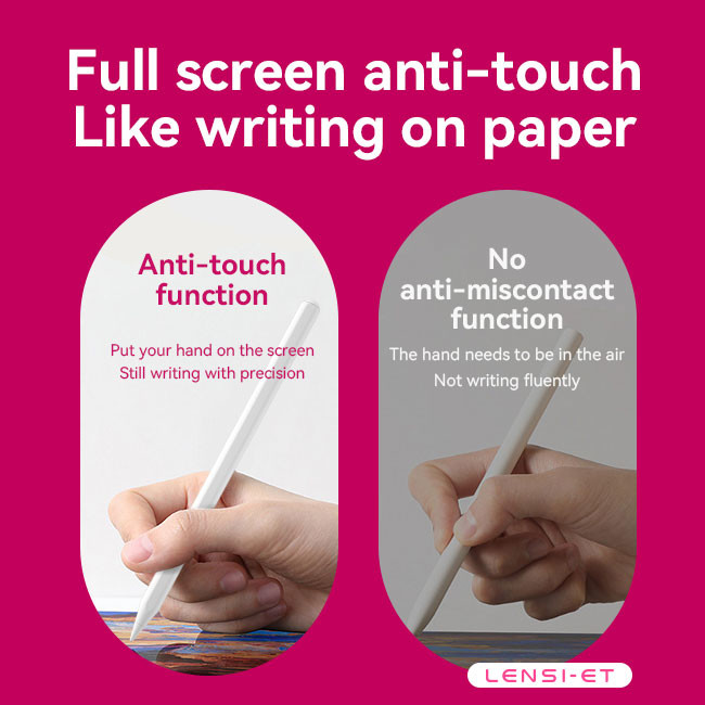Белый зарядный стилус для рисования Megnetic Universal Stylus Touch Screen Pen