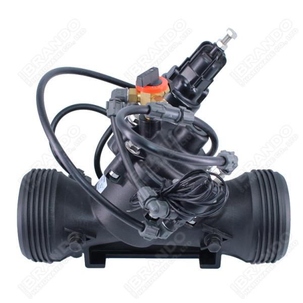 Vanne électromagnétique normalement ouverte d'irrigation 3/4