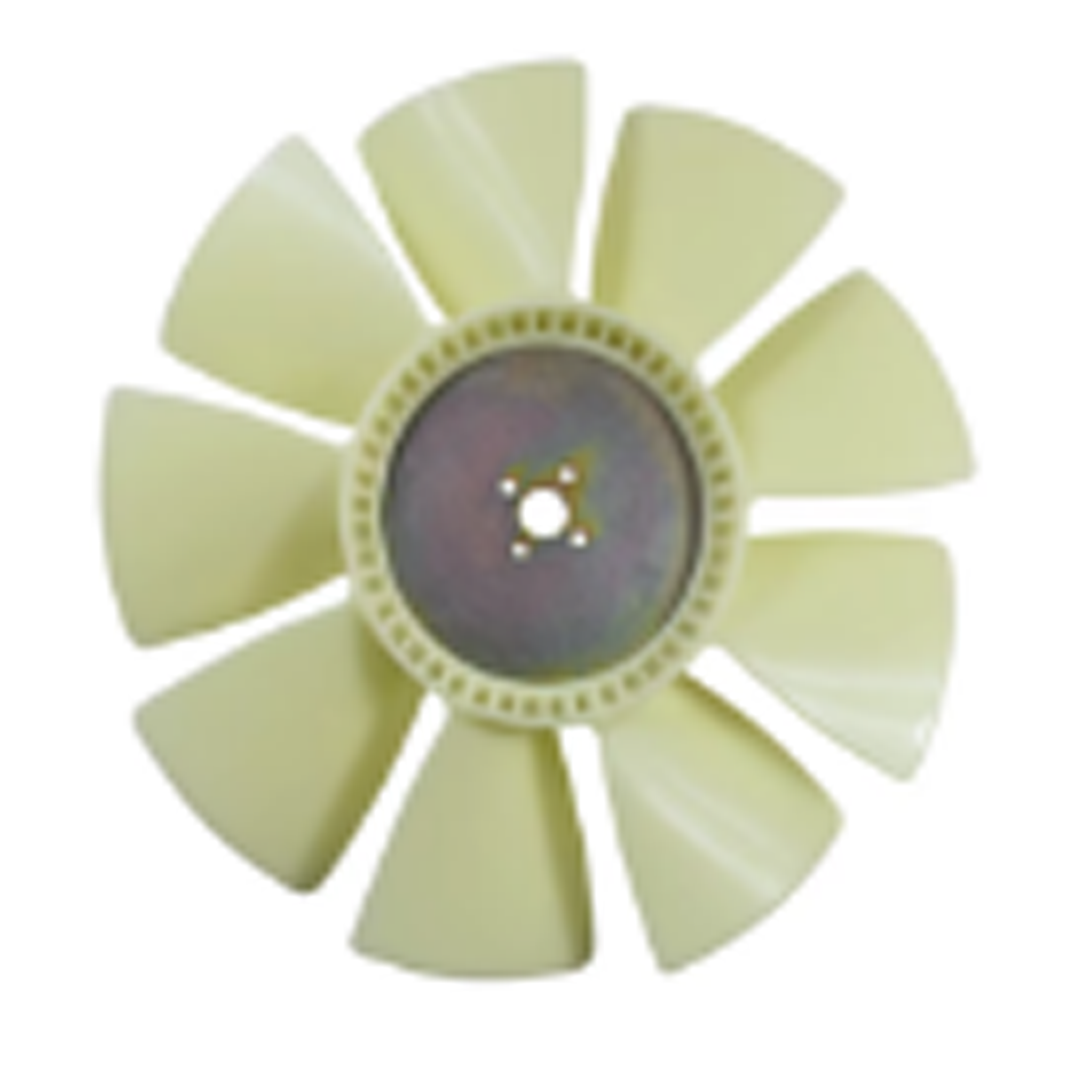 DE12 D2366 Fan Blade DE12 Cooling Fan Blade 9 Blades 4 Holes for Doosan DX225 Excavator Parts