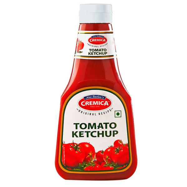 BOPP Tomato Ketchup Bottle Sticker Labels Waterproof digital Printing