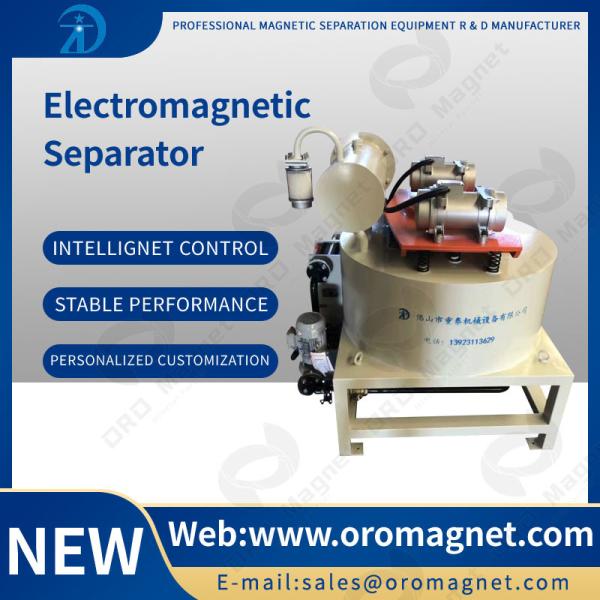 Sable magnétique de graphite de quartz de feldspath de Separacion Equiment de matière de base de séparateur