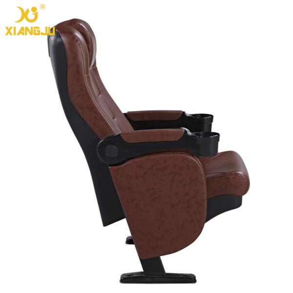 Great Lumbar Support Comfort Head Cushion Movie Theatre Chairs With Cupholder